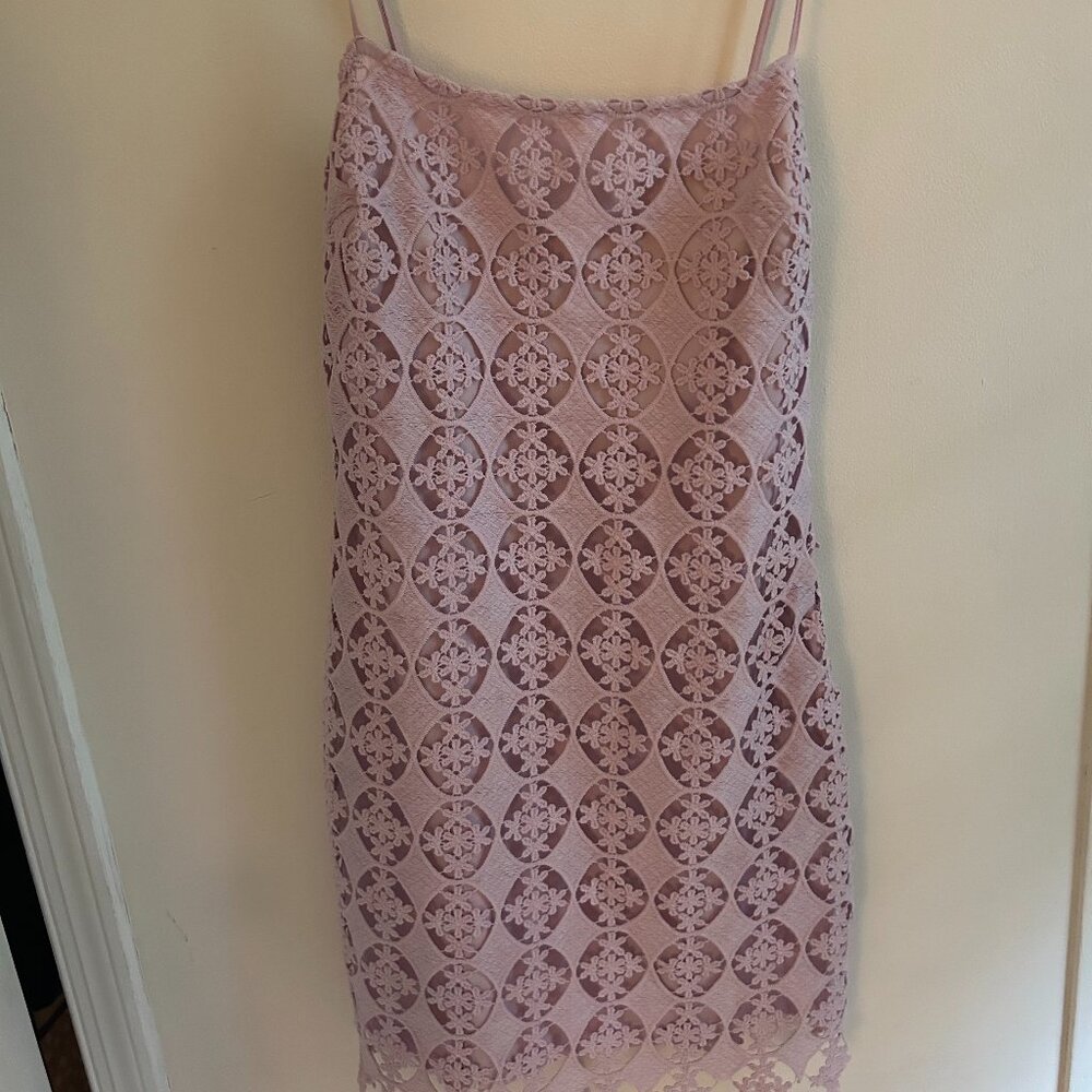 Lulu's lavendar lace dress